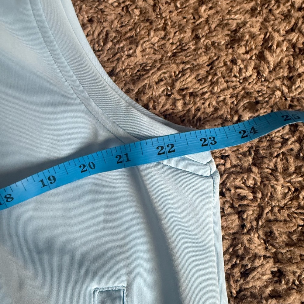 Light Blue Donald Ross Medium Sleeveless Vest with PFC Logo - Picture 8 of 8